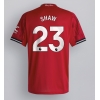 Maglie da calcio Manchester United Luke Shaw #23 Prima Maglia 2025-26 Manica Corta Maglie da calcio Manchester United Luke Shaw #23 Prima Maglia 2025-26 Manica Corta